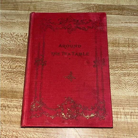 Vintage 1895 AROUND THE TEA TABLE by T. De Witt Talmage Christian‎ Parlor Book - Picture 1 of 4